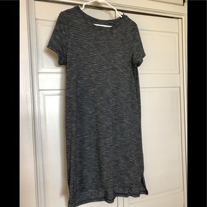 Mossimo t-shirt dress, high low cut, medium.